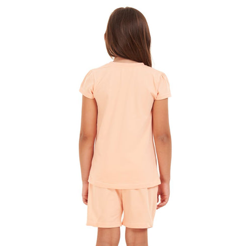 Girls summer pajama set Simon t-shirt +shorts